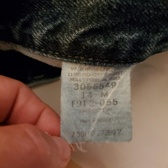 Lee Womens Blue 5 Pocket High Waist Tapered Leg Cotton Denim Original Jeans 14 M - Picture 12 of 12